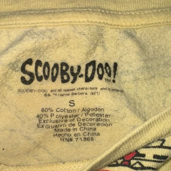 SpongeBob SquarePants Graphic Yellow Crewneck Sweater - Picture 2 of 4